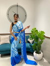 DAC Prisma Chinon Silk Printed Designer 1 Minute Readymade Sarees Wholesale Shop In Surat